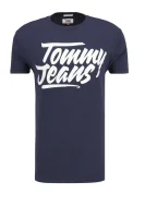 t-shirt essential | regular fit Tommy Jeans 	temno modra	